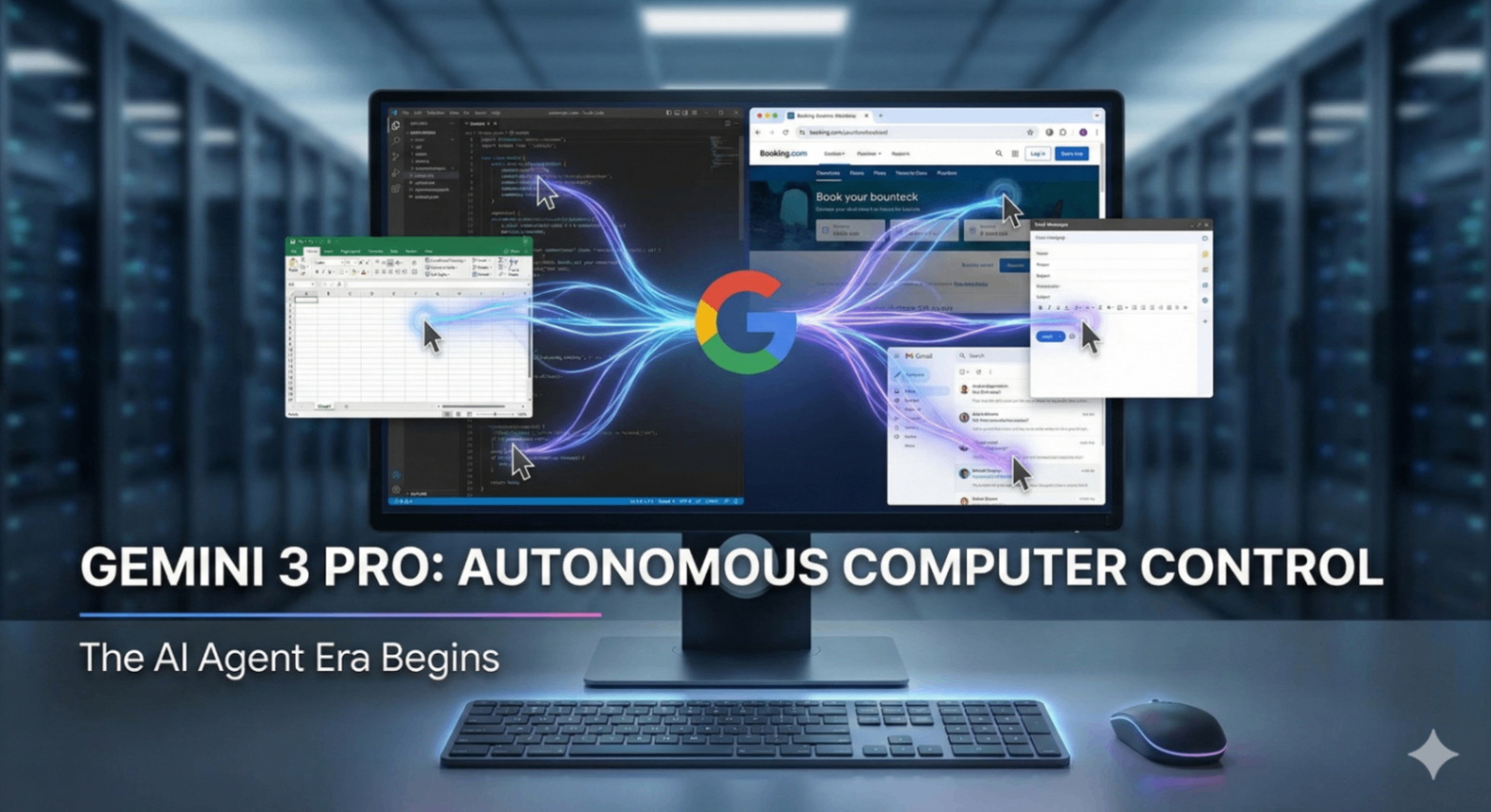 Gemini 3 Pro Can Now Take Control of Your Computer